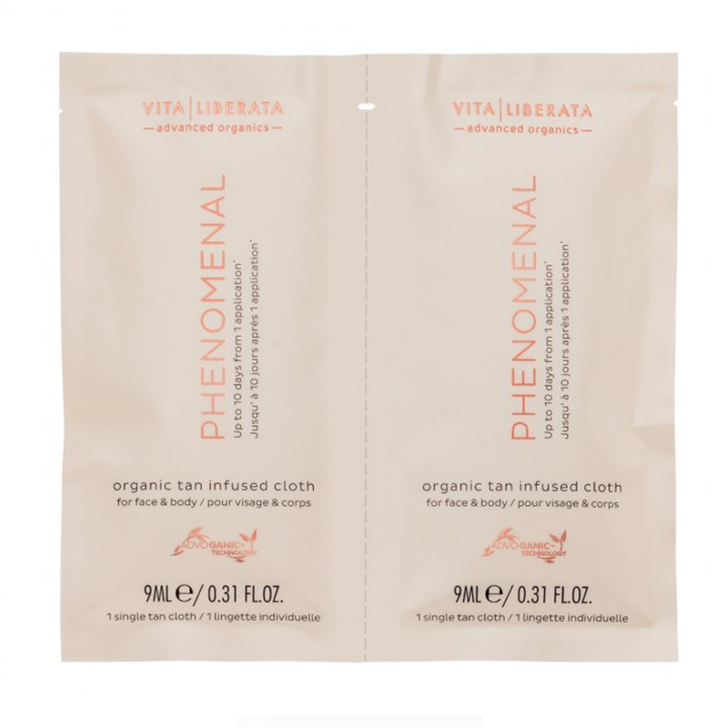 pHenomenal Organic Tan Infused Cloths 4x