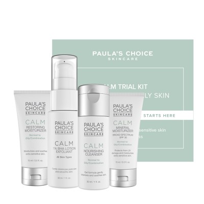 Calm Travel Kit - mastna do mešana koža