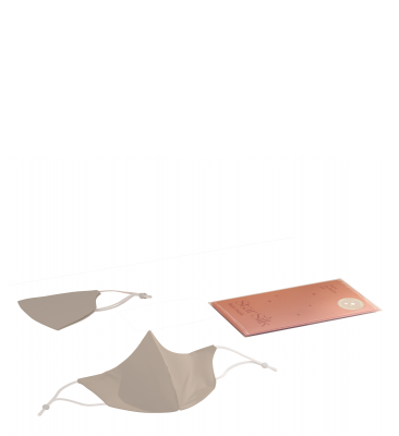 Svilena maska za obraz Gold Sunlight