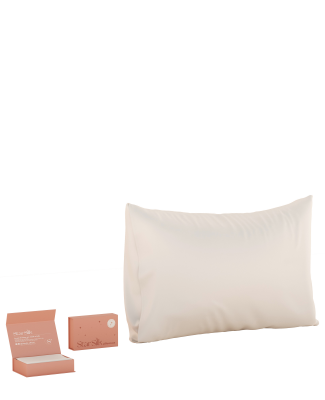 Svilena prevleka za blazino Twinkling White