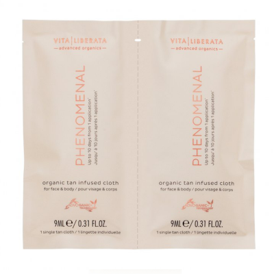 pHenomenal Organic Tan Infused Cloths 8x